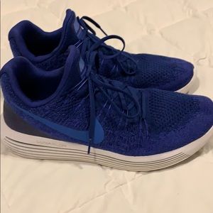 Blue Nike Men’s Lunarepic Flyknit 2